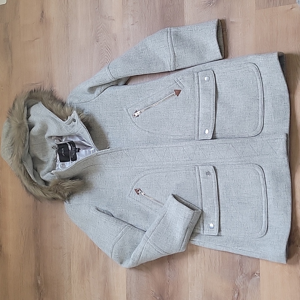 J Crew Chateu Parka Women's 0